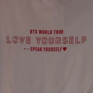 BTS Love Yourself Speak Yourself Official World Tour Shirt